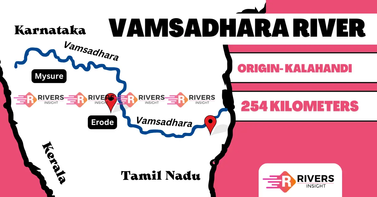 Vamsadhara River: Map, Origin, and Tributaries
