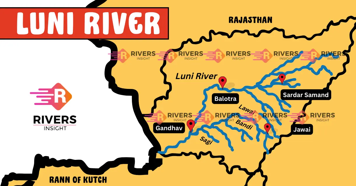 Luni River: Map, Origin, Tributaries, and Key Facts